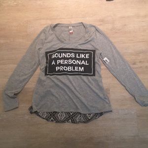 Sounds like a personal problem!